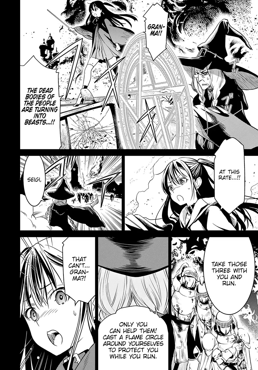 Witch Order Chapter 2 page 7 - Chapter 2: Suzakuin’s Nightmare