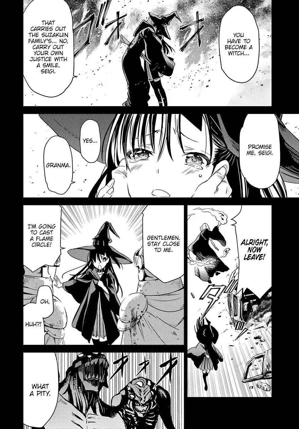 Witch Order Chapter 2 page 9 - Chapter 2: Suzakuin’s Nightmare