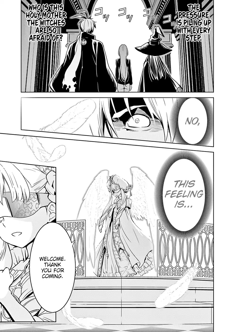 Witch Order Chapter 3 page 10 - Chapter 3: Suzakuin Seigi and the Holy Mother