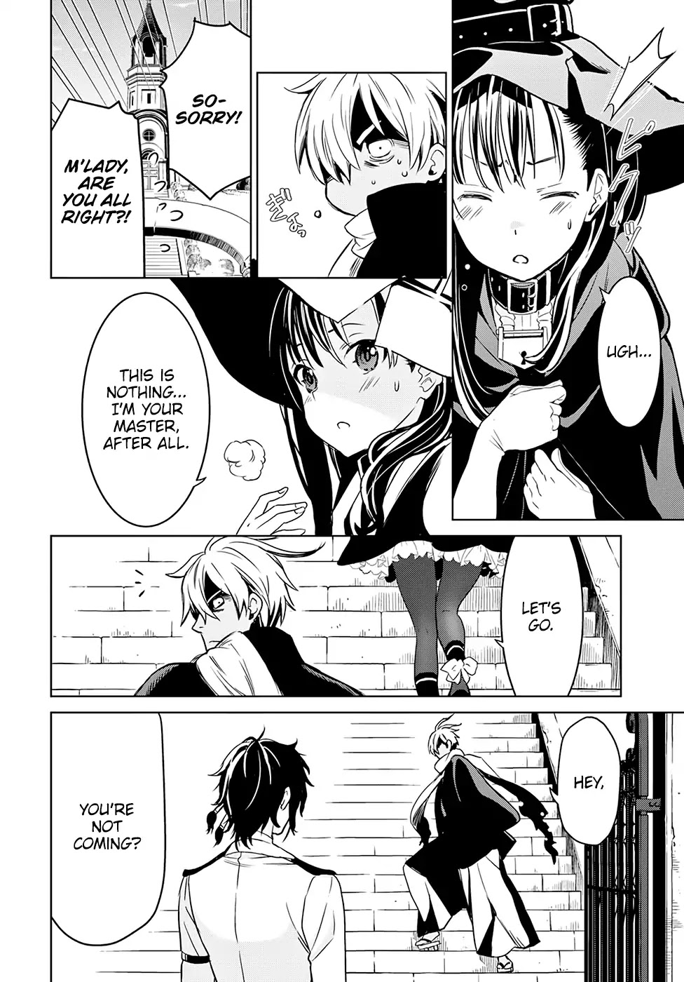 Witch Order Chapter 3 page 3 - Chapter 3: Suzakuin Seigi and the Holy Mother