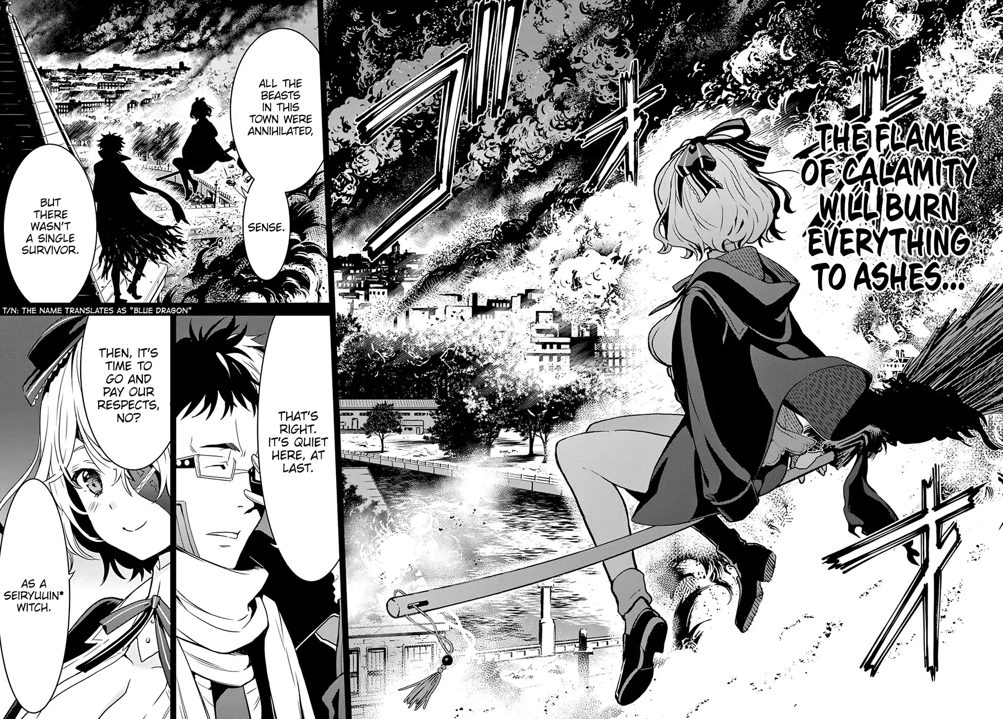 Witch Order Chapter 3 page 31 - Chapter 3: Suzakuin Seigi and the Holy Mother