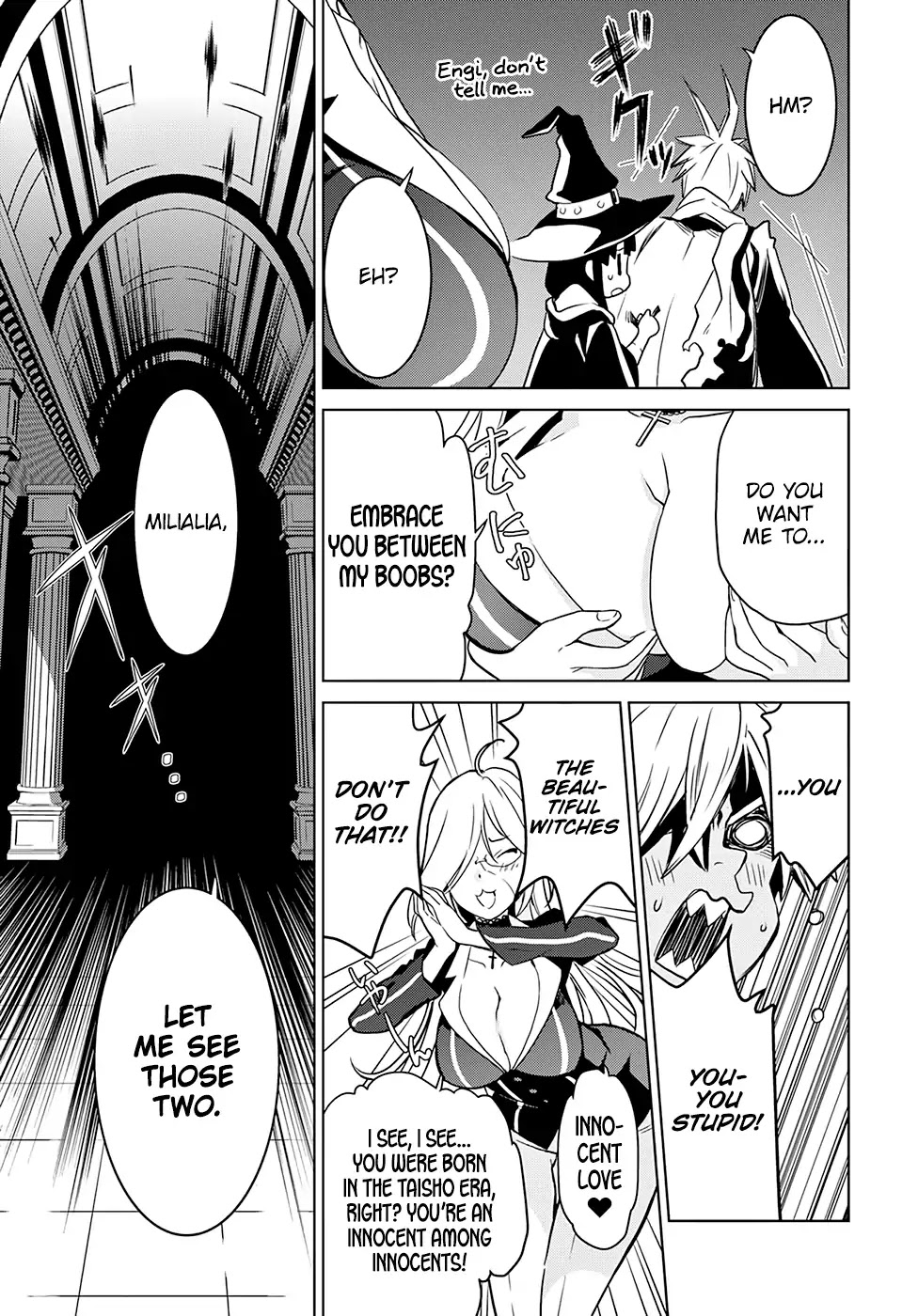 Witch Order Chapter 3 page 8 - Chapter 3: Suzakuin Seigi and the Holy Mother