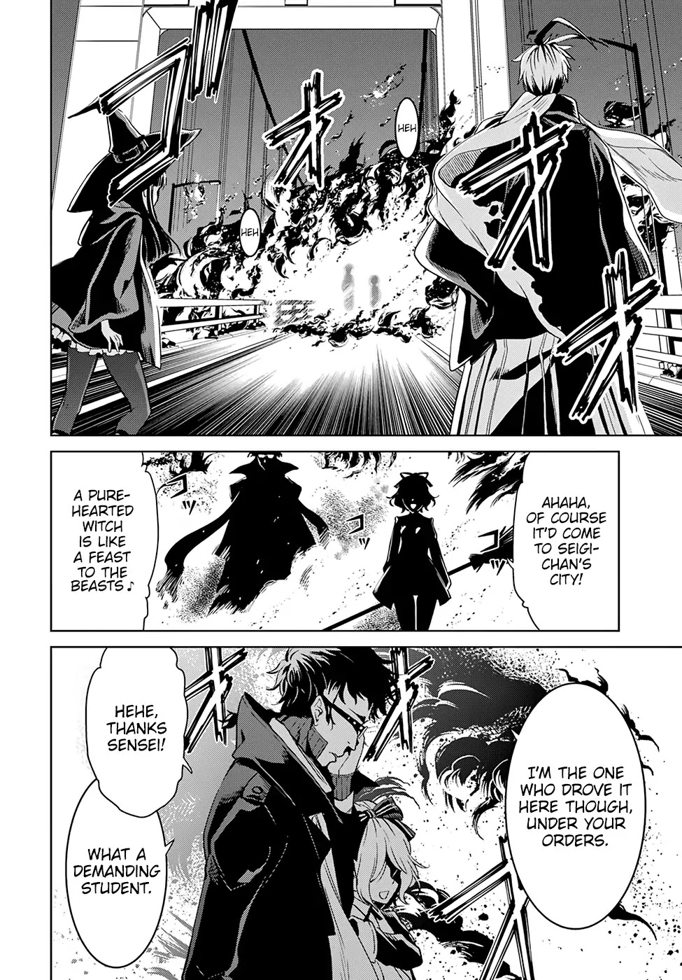Witch Order Chapter 4 page 19 - Chapter 4: Suzakuin Engi’s Justice