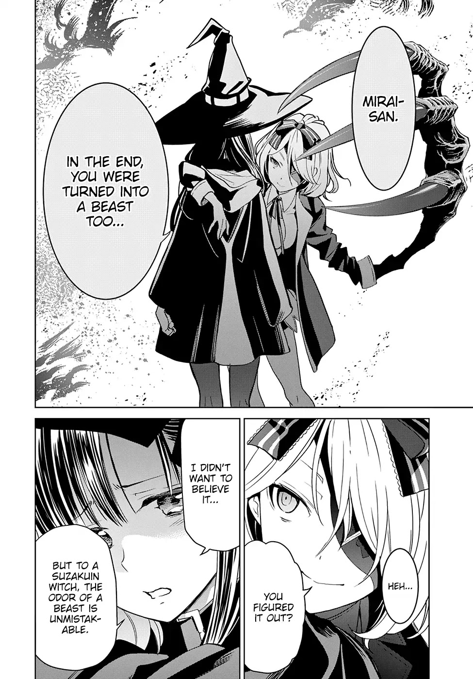 Witch Order Chapter 4 page 23 - Chapter 4: Suzakuin Engi’s Justice