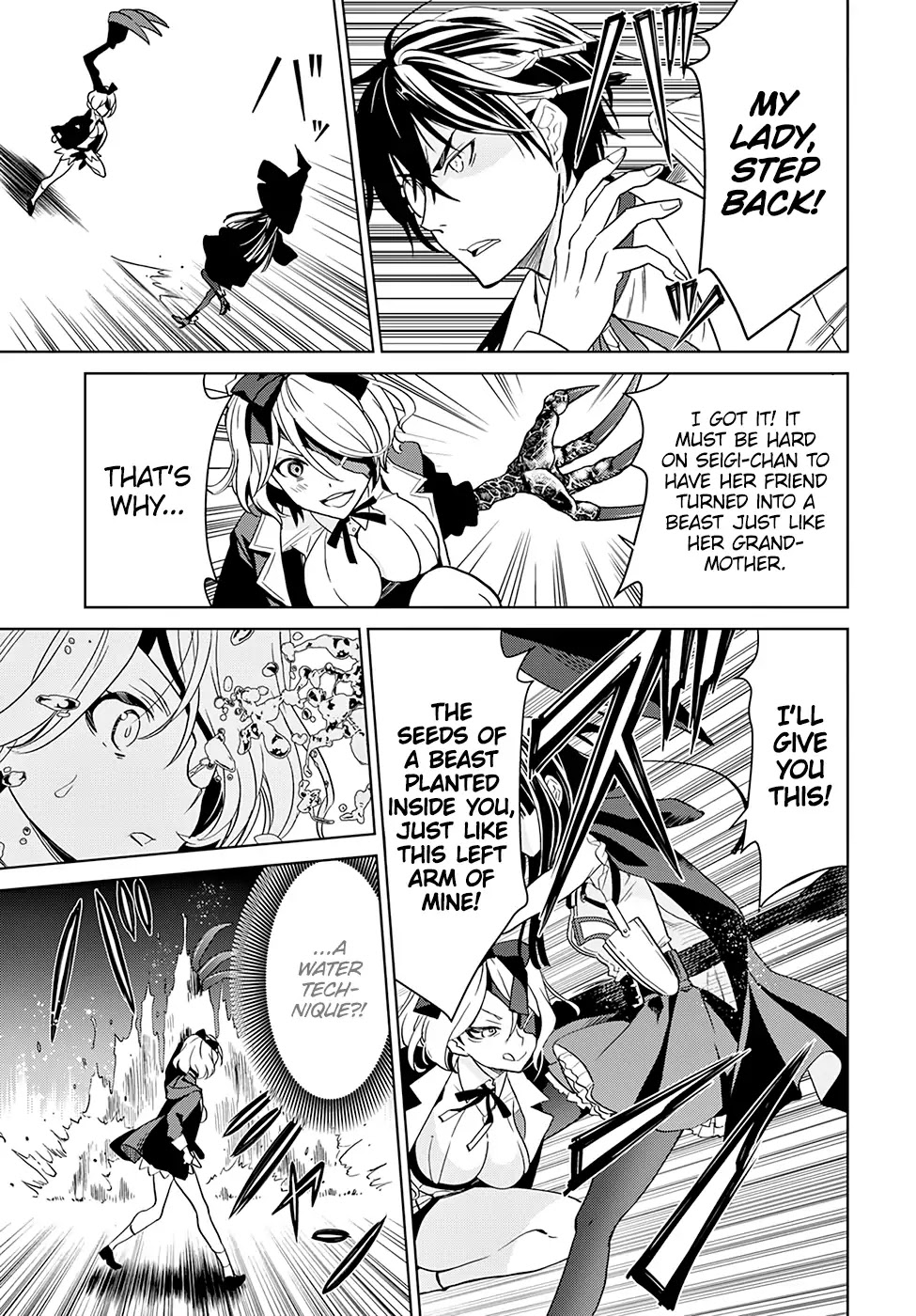 Witch Order Chapter 4 page 24 - Chapter 4: Suzakuin Engi’s Justice