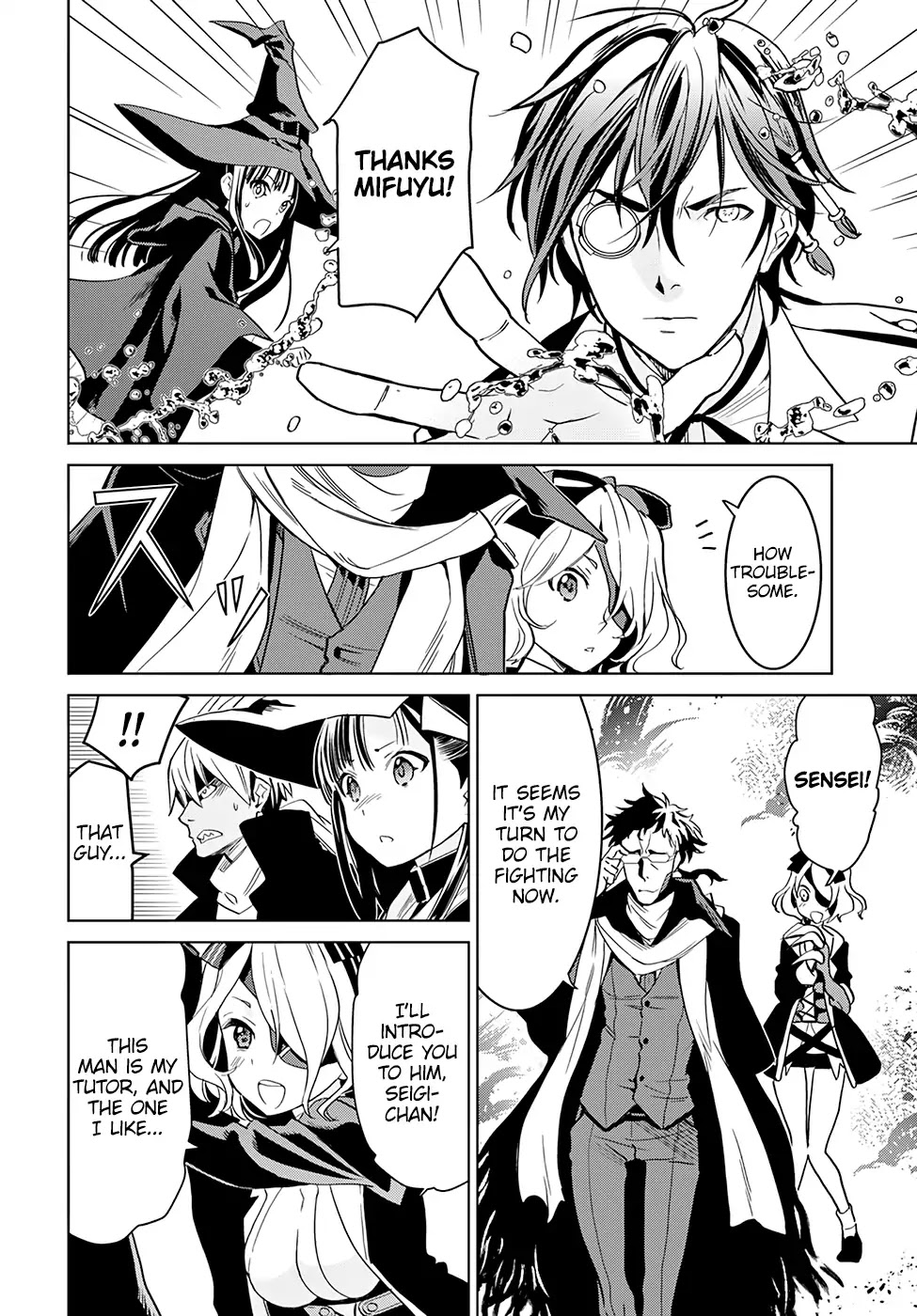 Witch Order Chapter 4 page 25 - Chapter 4: Suzakuin Engi’s Justice