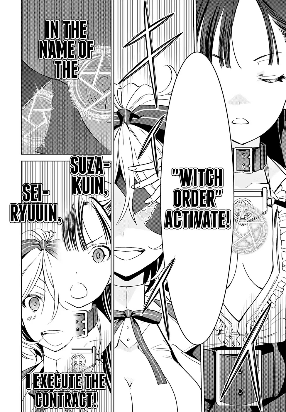 Witch Order Chapter 4 page 27 - Chapter 4: Suzakuin Engi’s Justice