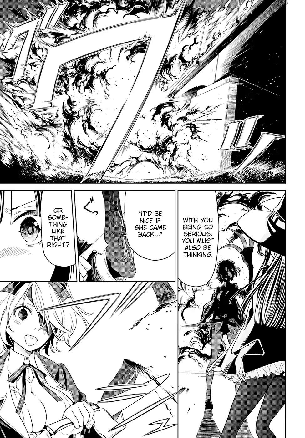 Witch Order Chapter 4 page 34 - Chapter 4: Suzakuin Engi’s Justice