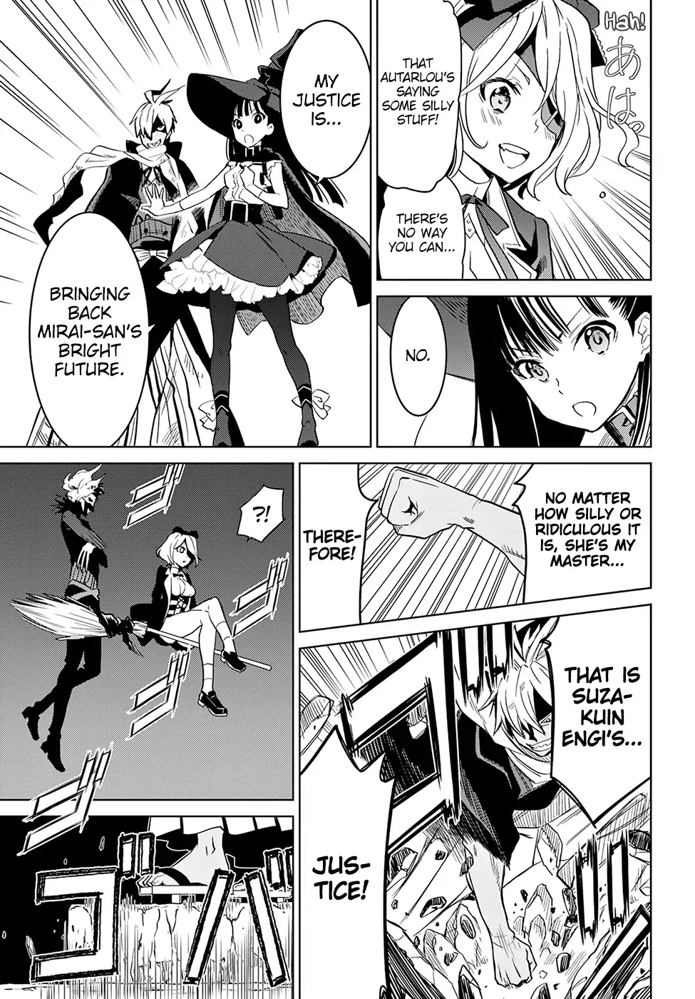Witch Order Chapter 4 page 38 - Chapter 4: Suzakuin Engi’s Justice