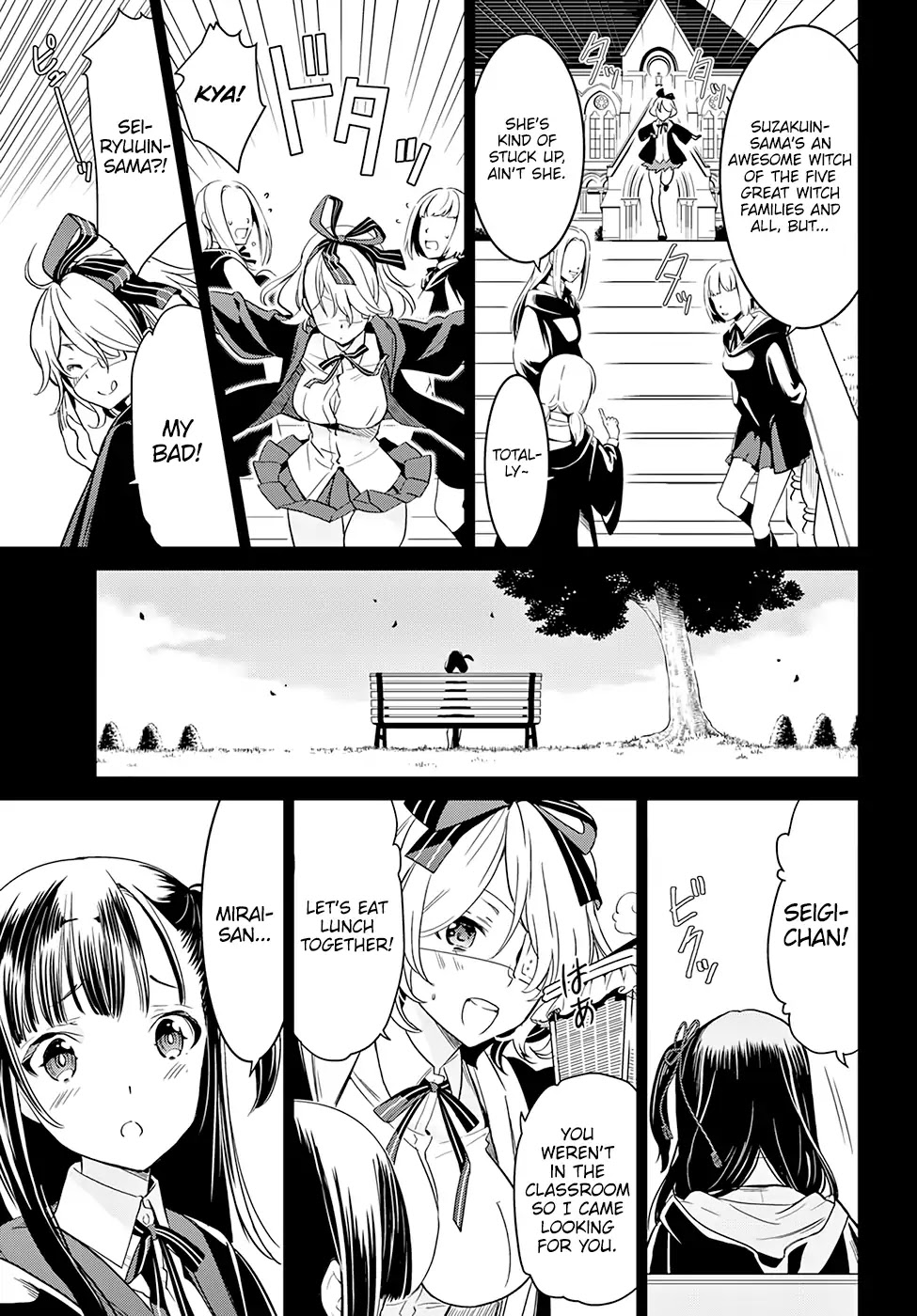 Witch Order Chapter 4 page 4 - Chapter 4: Suzakuin Engi’s Justice