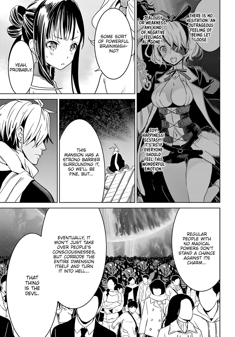 Witch Order Chapter 6 page 20 - Chapter 6: Suzakuin Seigi’s Awareness