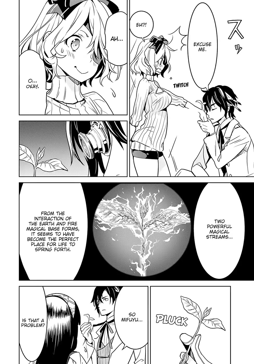 Witch Order Chapter 6 page 5 - Chapter 6: Suzakuin Seigi’s Awareness