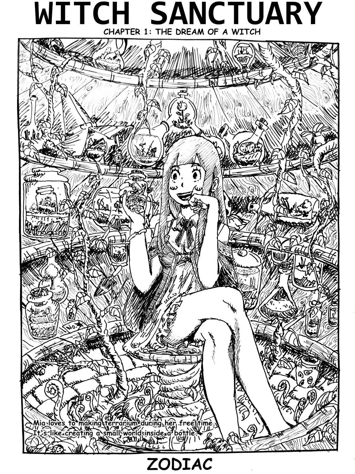 Witch Sanctuary Chapter 1 page 1 - Chapter 1