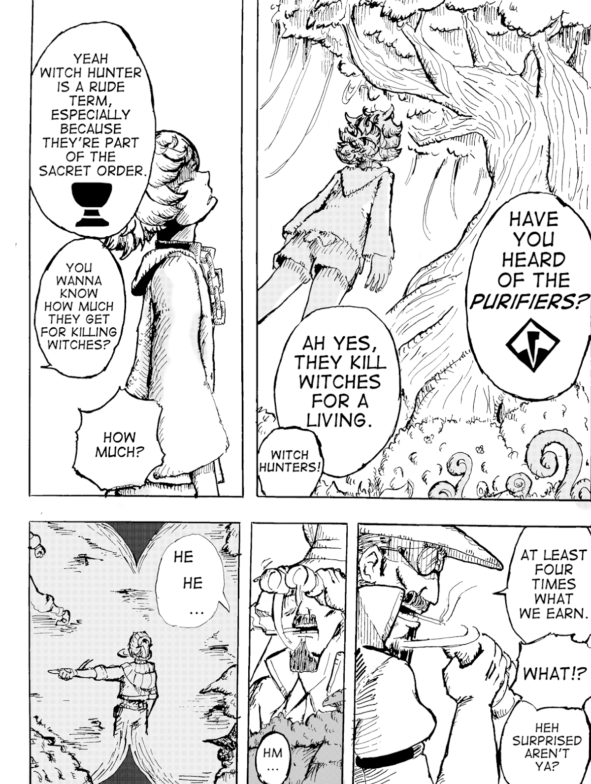 Witch Sanctuary Chapter 16 page 17 - Chapter 16: Silent Hunter