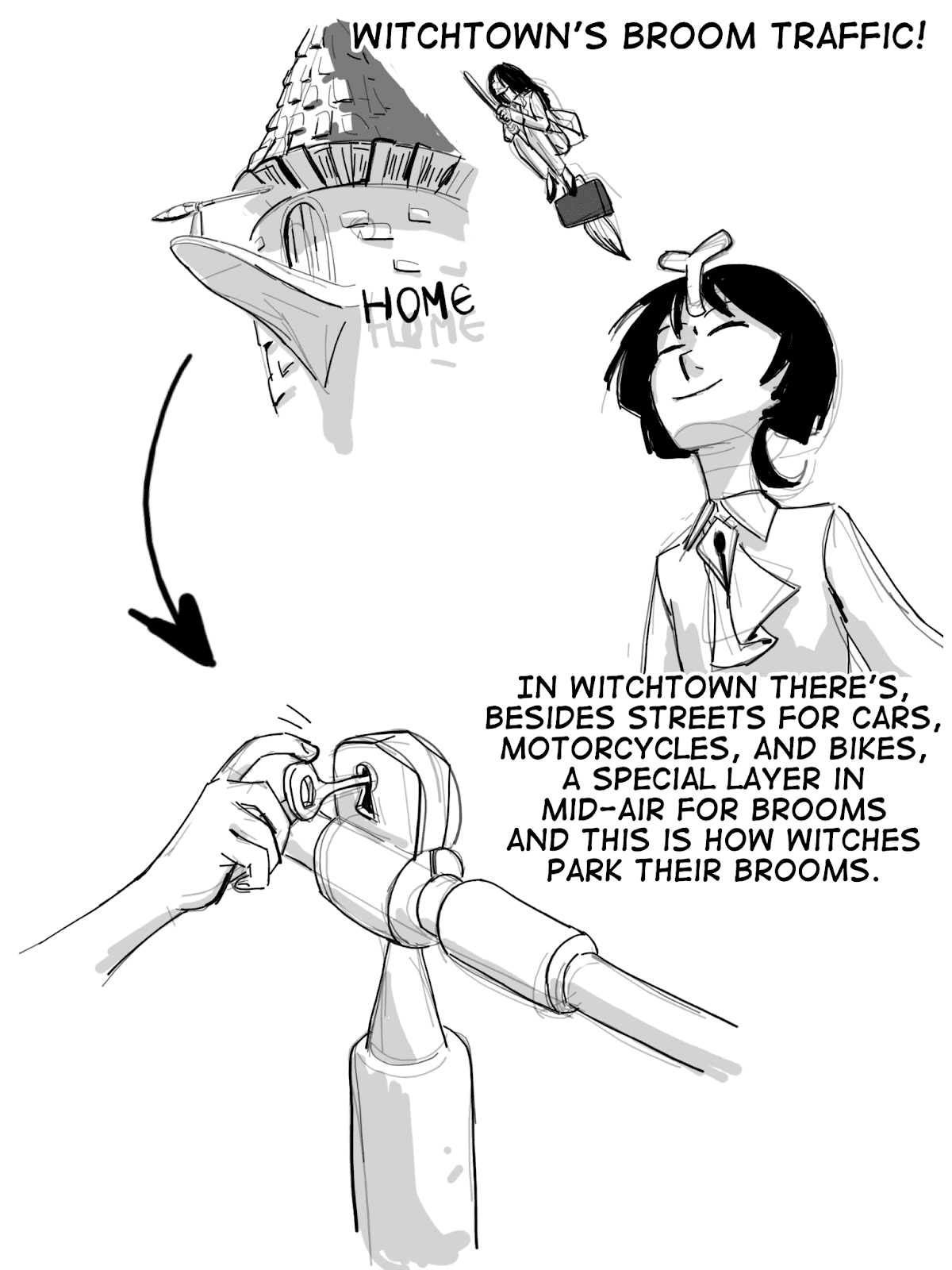 Witch Sanctuary Chapter 17.5 page 4 - Chapter 17.5: Zo's love letter