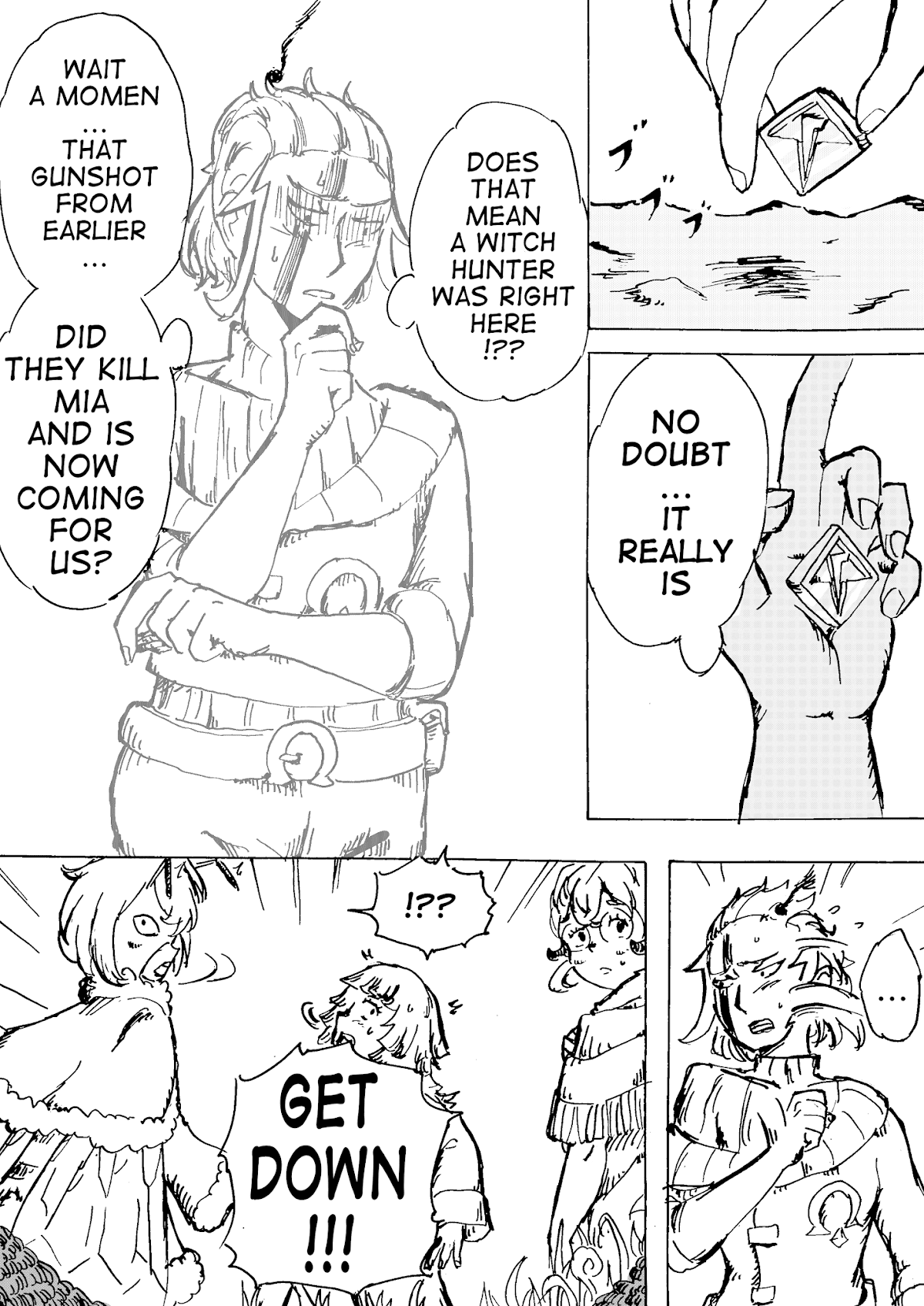 Witch Sanctuary Chapter 17 page 12 - Chapter 17: What is going on!!?