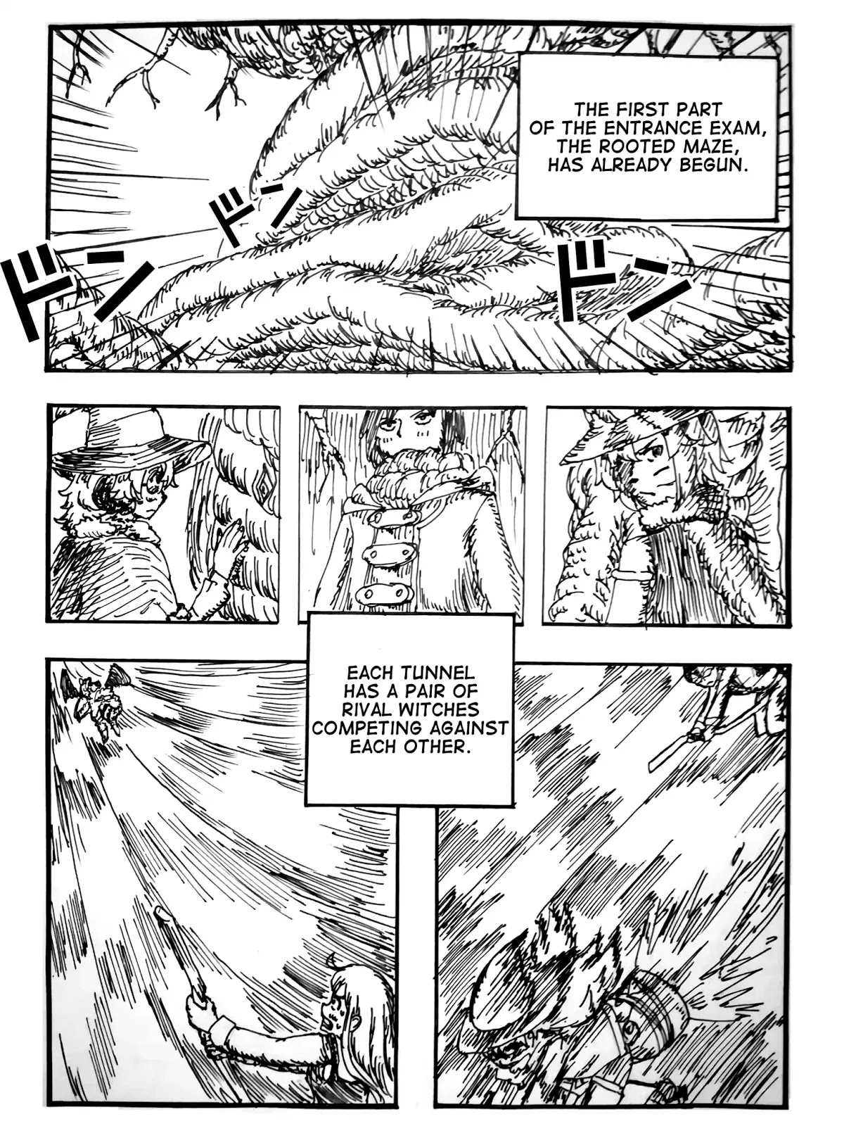 Witch Sanctuary Chapter 3 page 2 - Chapter 3: Hunt to survive