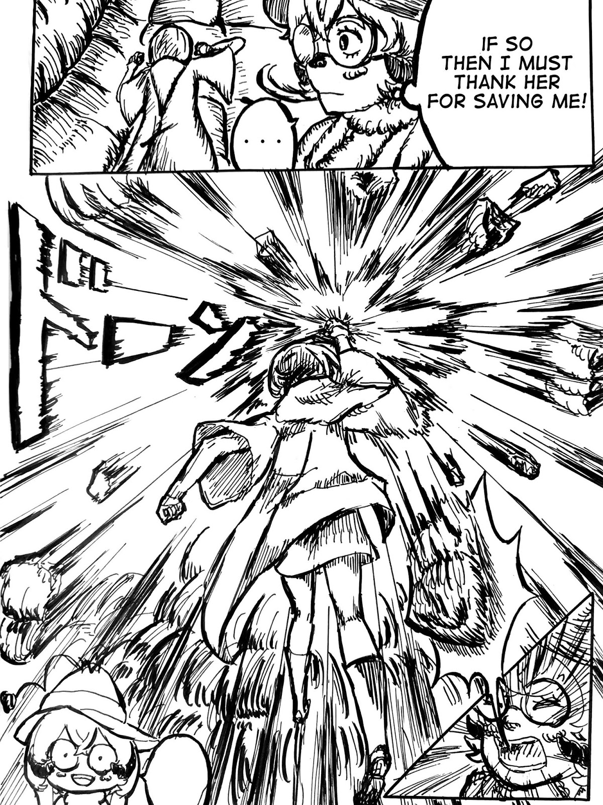 Witch Sanctuary Chapter 4 page 13 - Chapter 4: 5 minutes until the end