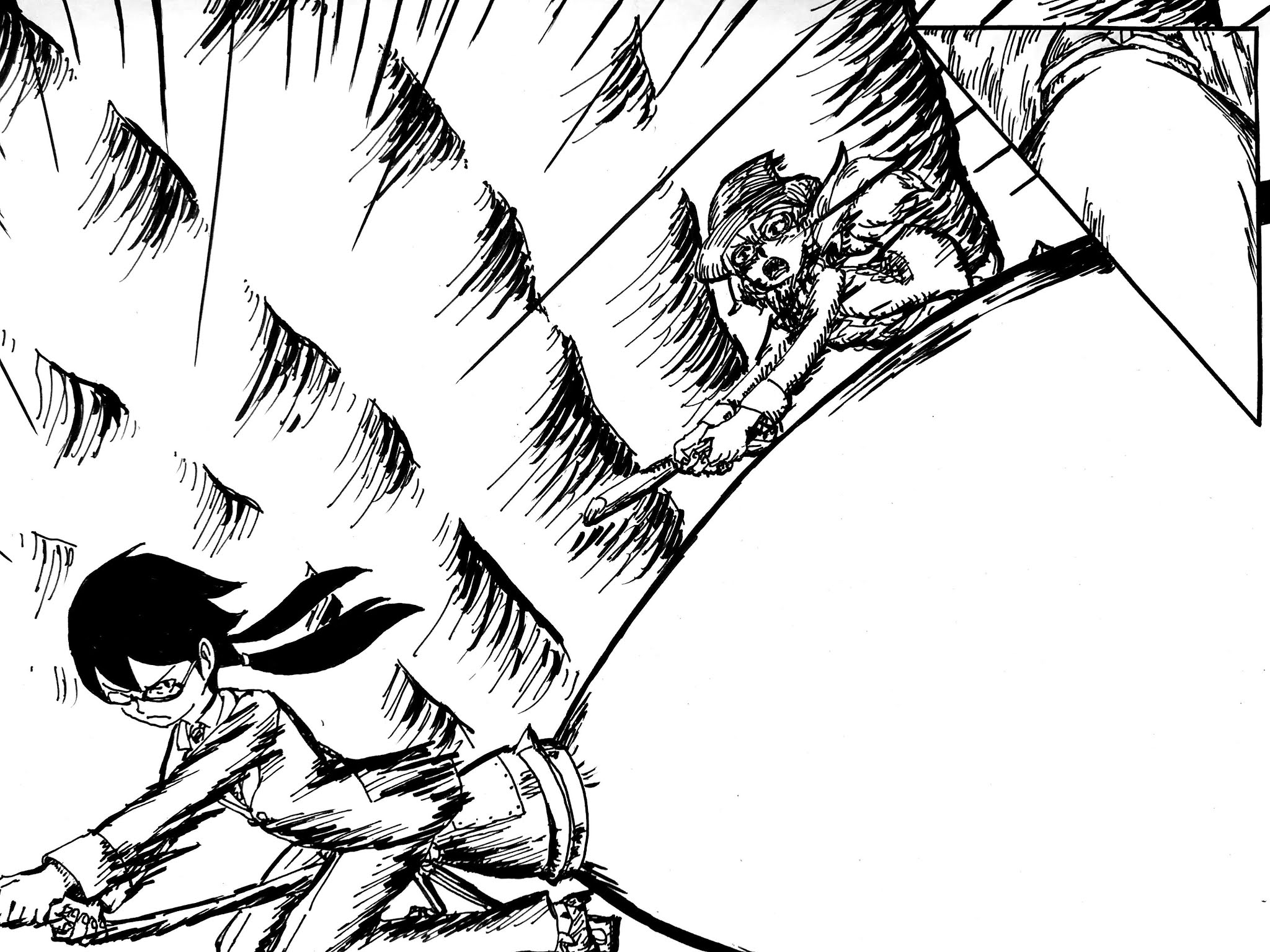 Witch Sanctuary Chapter 4 page 4 - Chapter 4: 5 minutes until the end