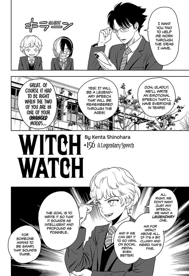 Witch Watch Chapter 156 page 4 - Chapter 156