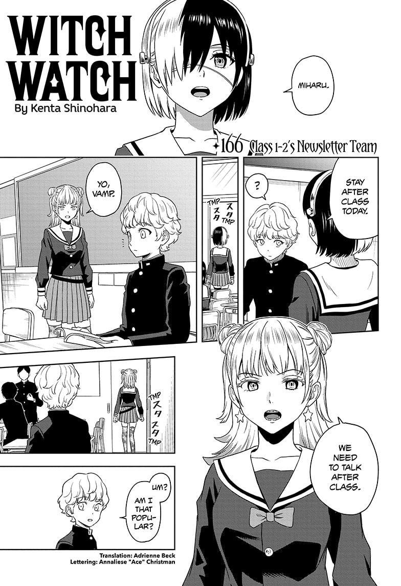 Witch Watch Chapter 166 thumbnail