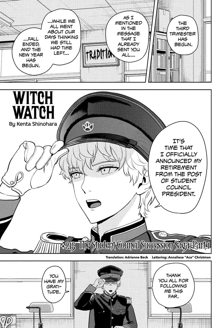 Witch Watch Chapter 215 thumbnail