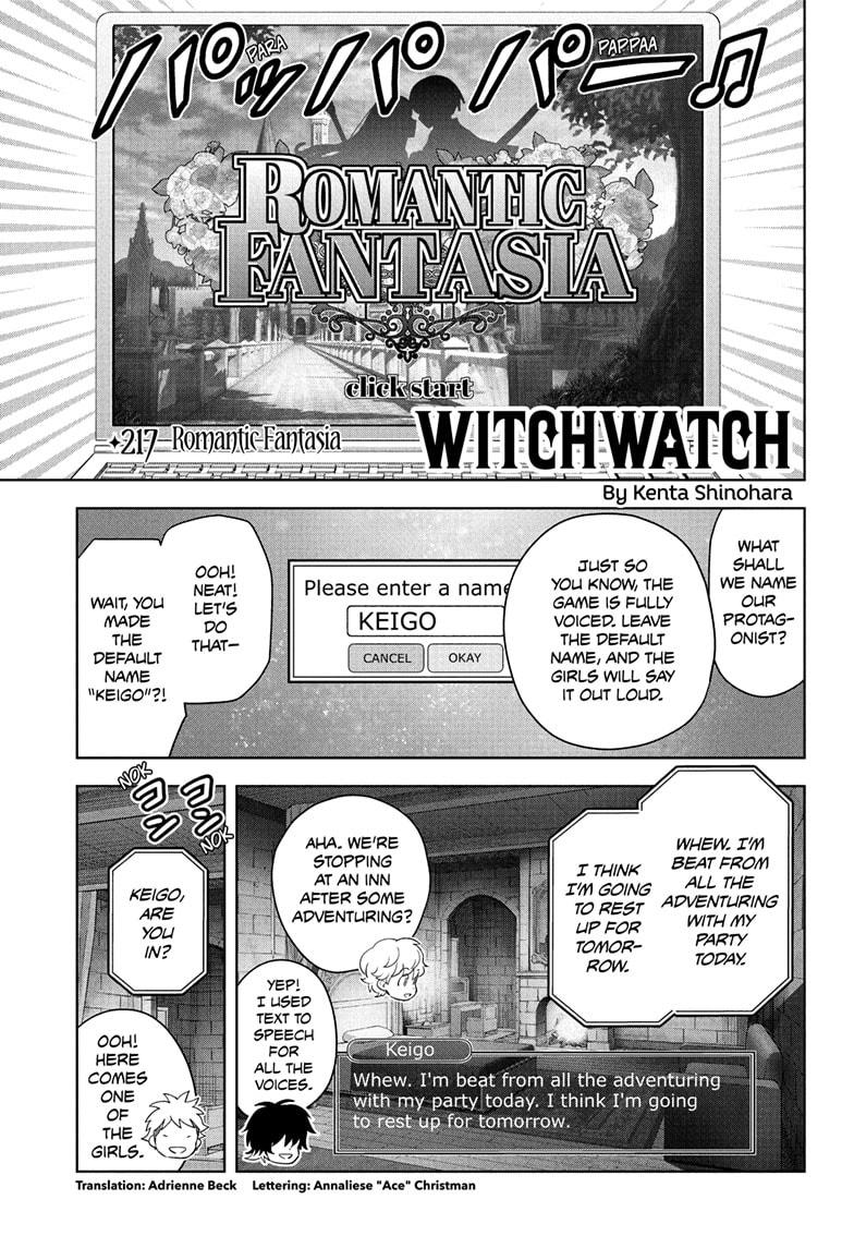 Witch Watch Chapter 217 page 3 - Chapter 217