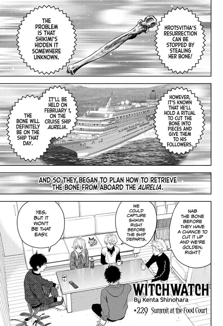 Witch Watch Chapter 229 page 1 - Chapter 229