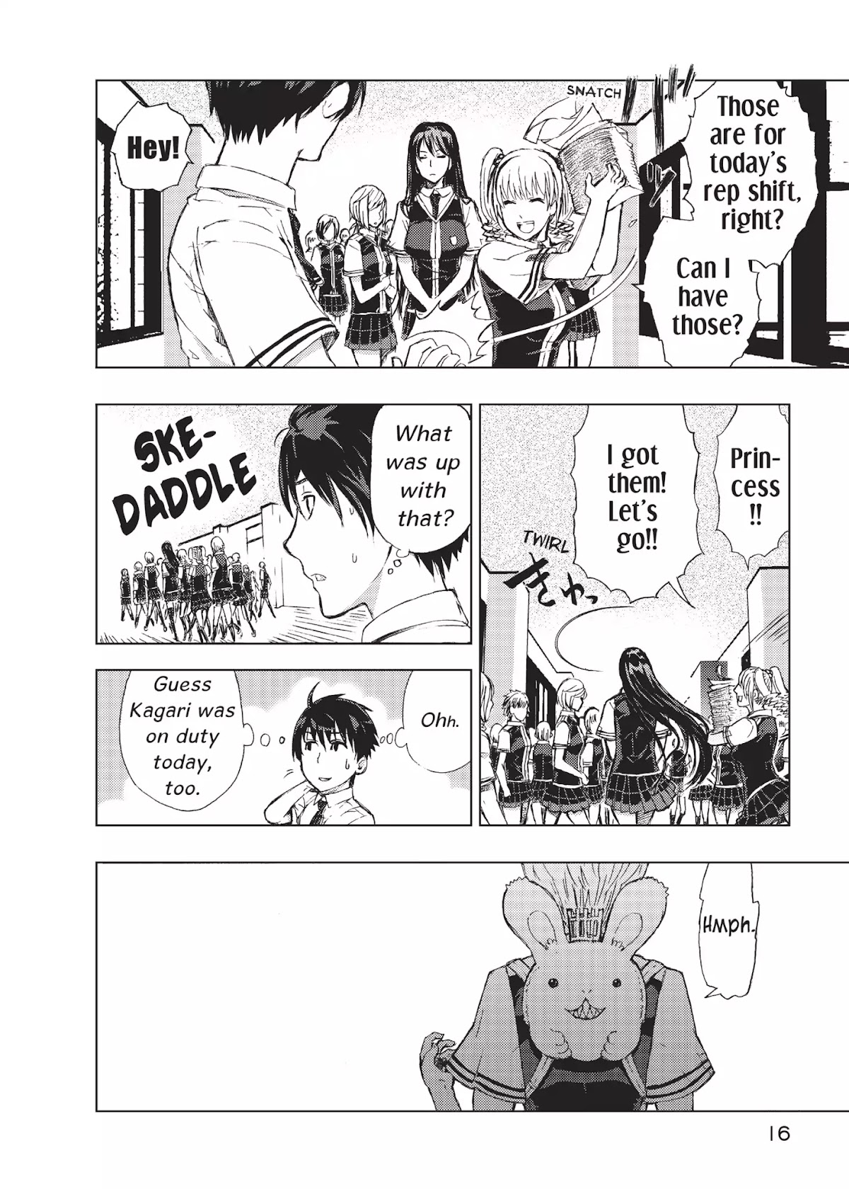Witchcraft Works Chapter 1 page 16 - Chapter 1: Takamiya and the Fire Witch