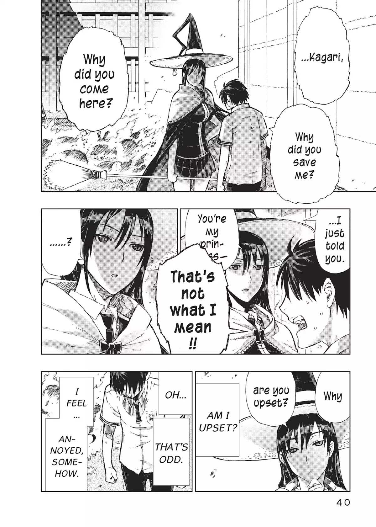 Witchcraft Works Chapter 1 page 40 - Chapter 1: Takamiya and the Fire Witch