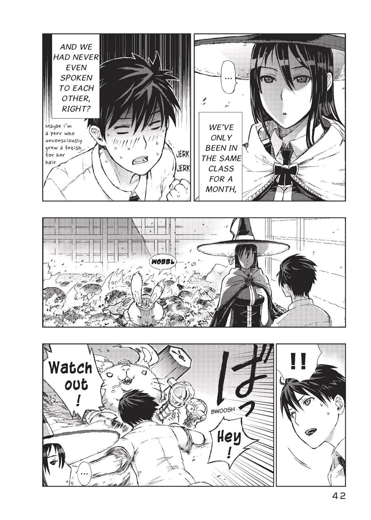 Witchcraft Works Chapter 1 page 42 - Chapter 1: Takamiya and the Fire Witch