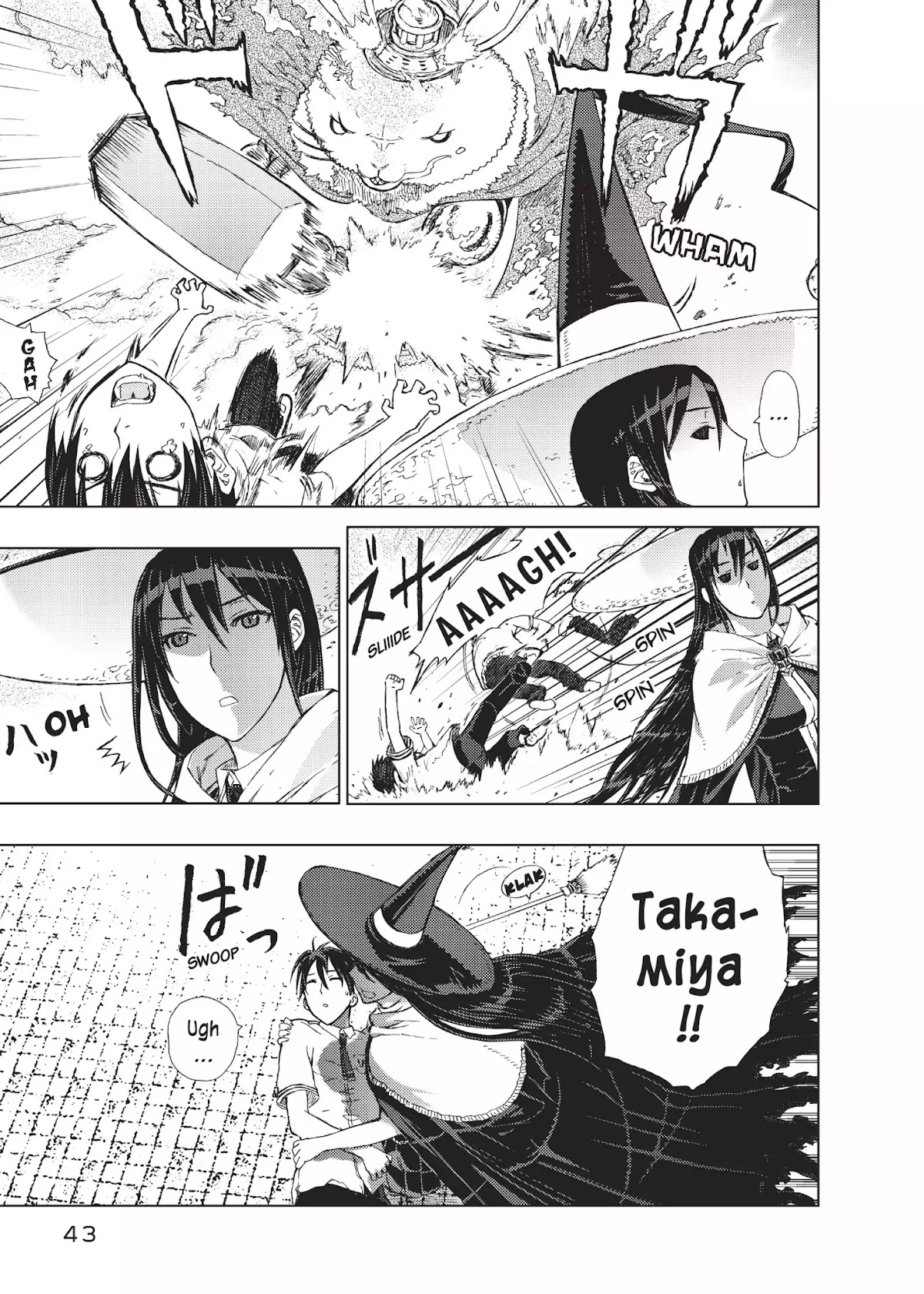 Witchcraft Works Chapter 1 page 43 - Chapter 1: Takamiya and the Fire Witch