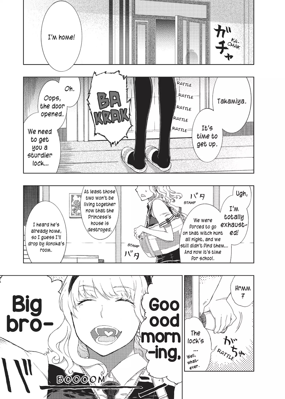 Witchcraft Works Chapter 10 page 1 - Chapter 10: Takamiya and Tougetsu Academy's Hierarchy