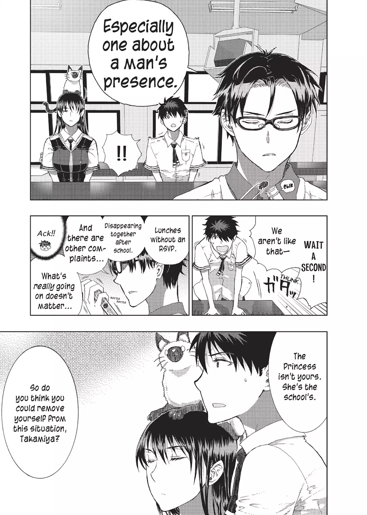 Witchcraft Works Chapter 10 page 14 - Chapter 10: Takamiya and Tougetsu Academy's Hierarchy