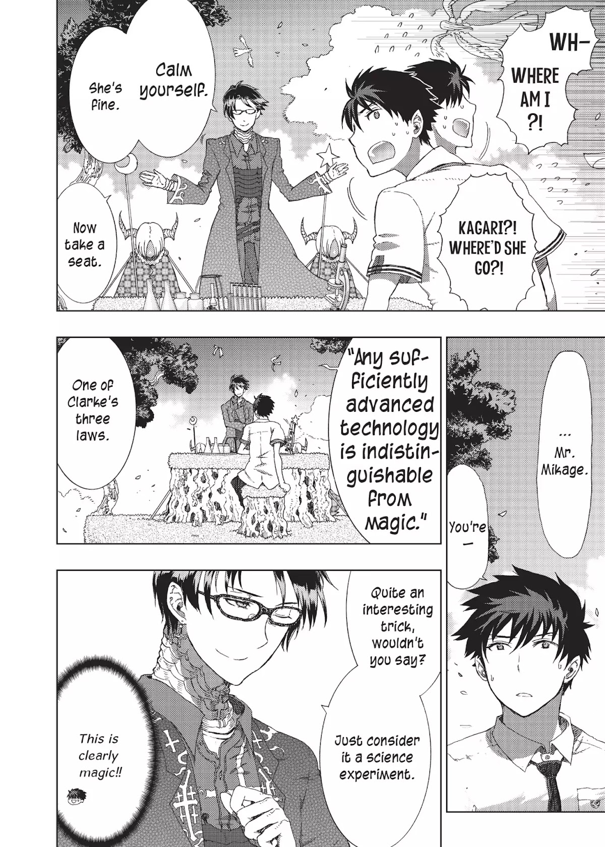 Witchcraft Works Chapter 10 page 20 - Chapter 10: Takamiya and Tougetsu Academy's Hierarchy