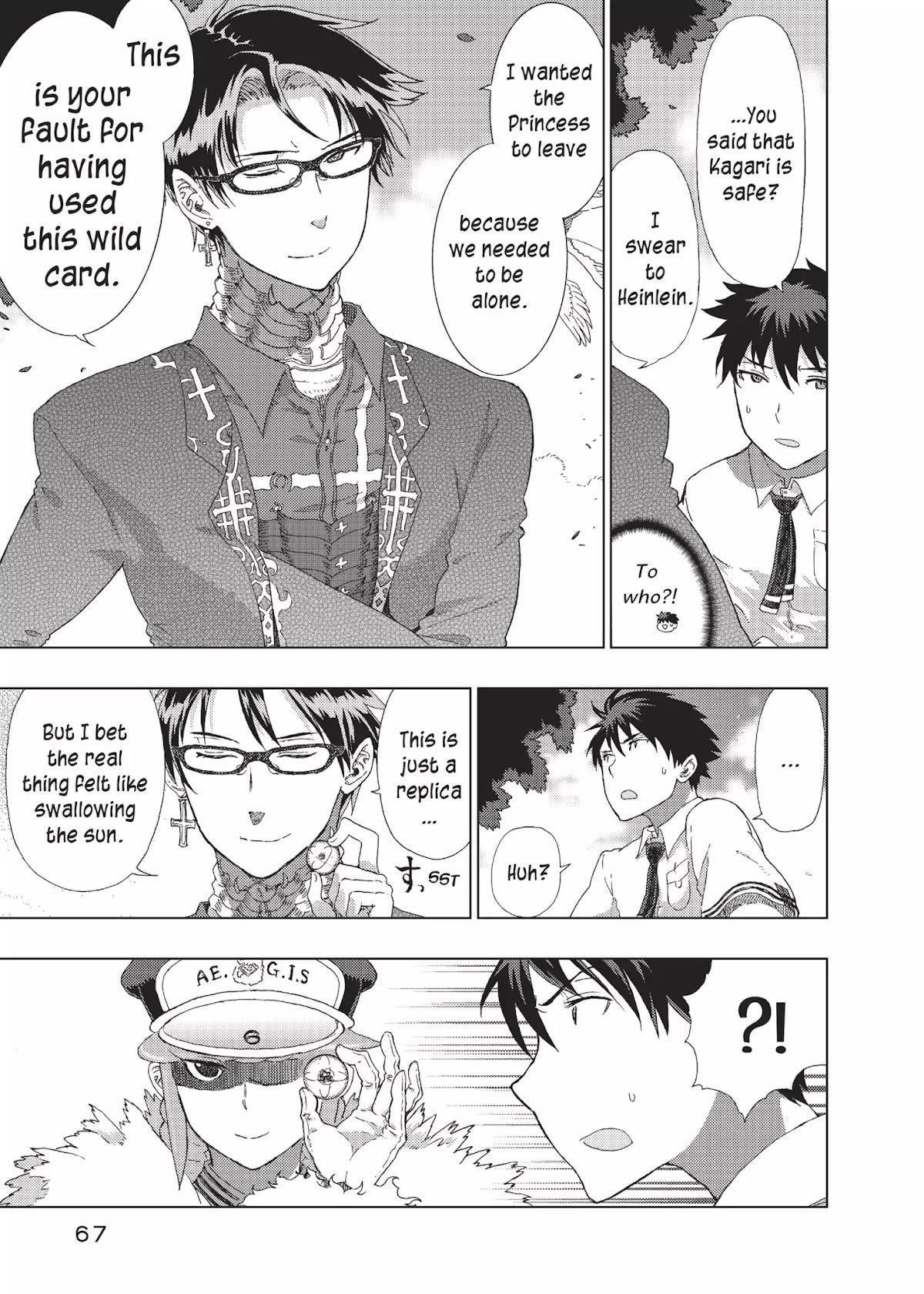 Witchcraft Works Chapter 10 page 21 - Chapter 10: Takamiya and Tougetsu Academy's Hierarchy