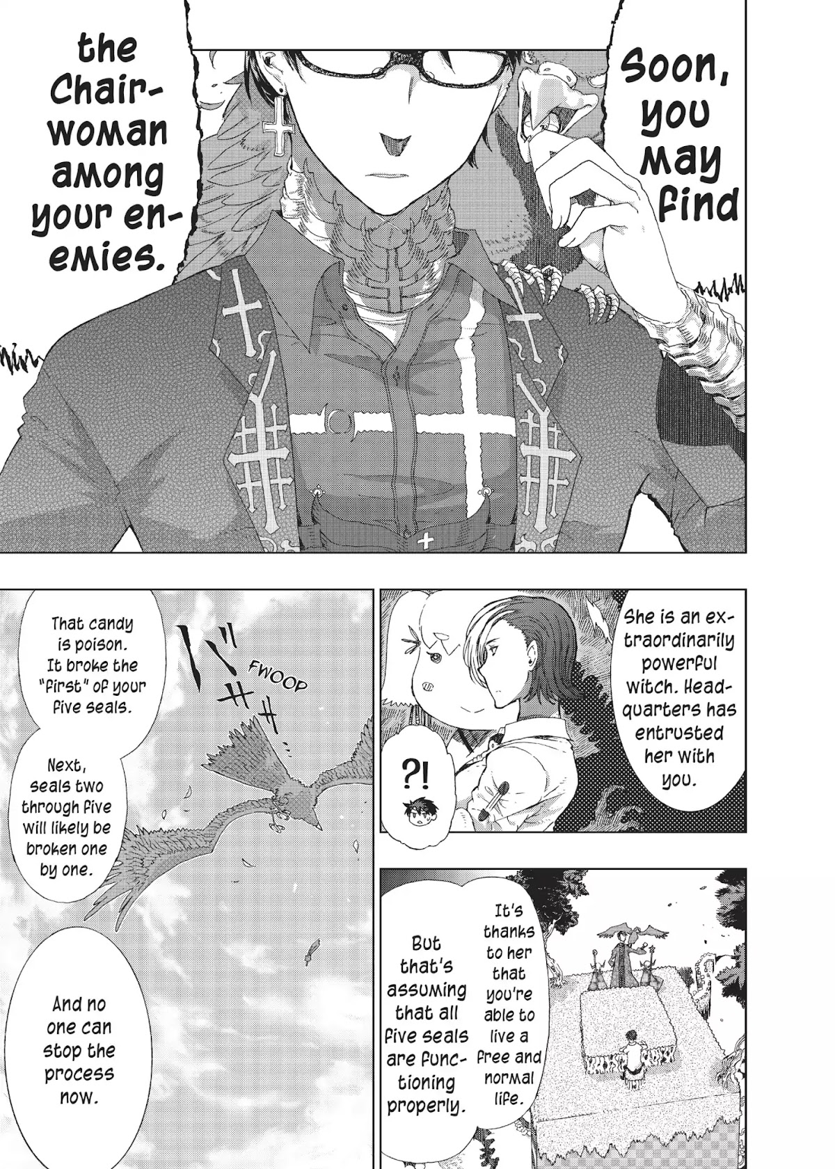 Witchcraft Works Chapter 10 page 23 - Chapter 10: Takamiya and Tougetsu Academy's Hierarchy