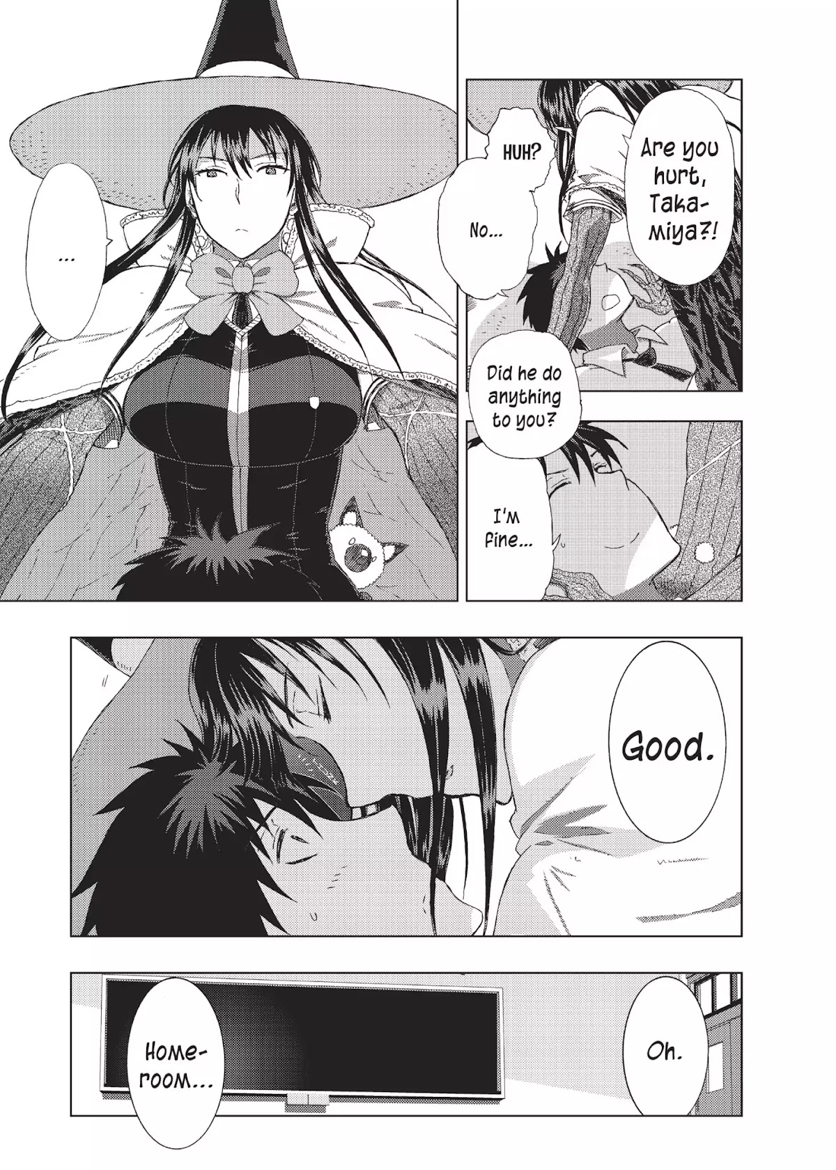 Witchcraft Works Chapter 10 page 29 - Chapter 10: Takamiya and Tougetsu Academy's Hierarchy