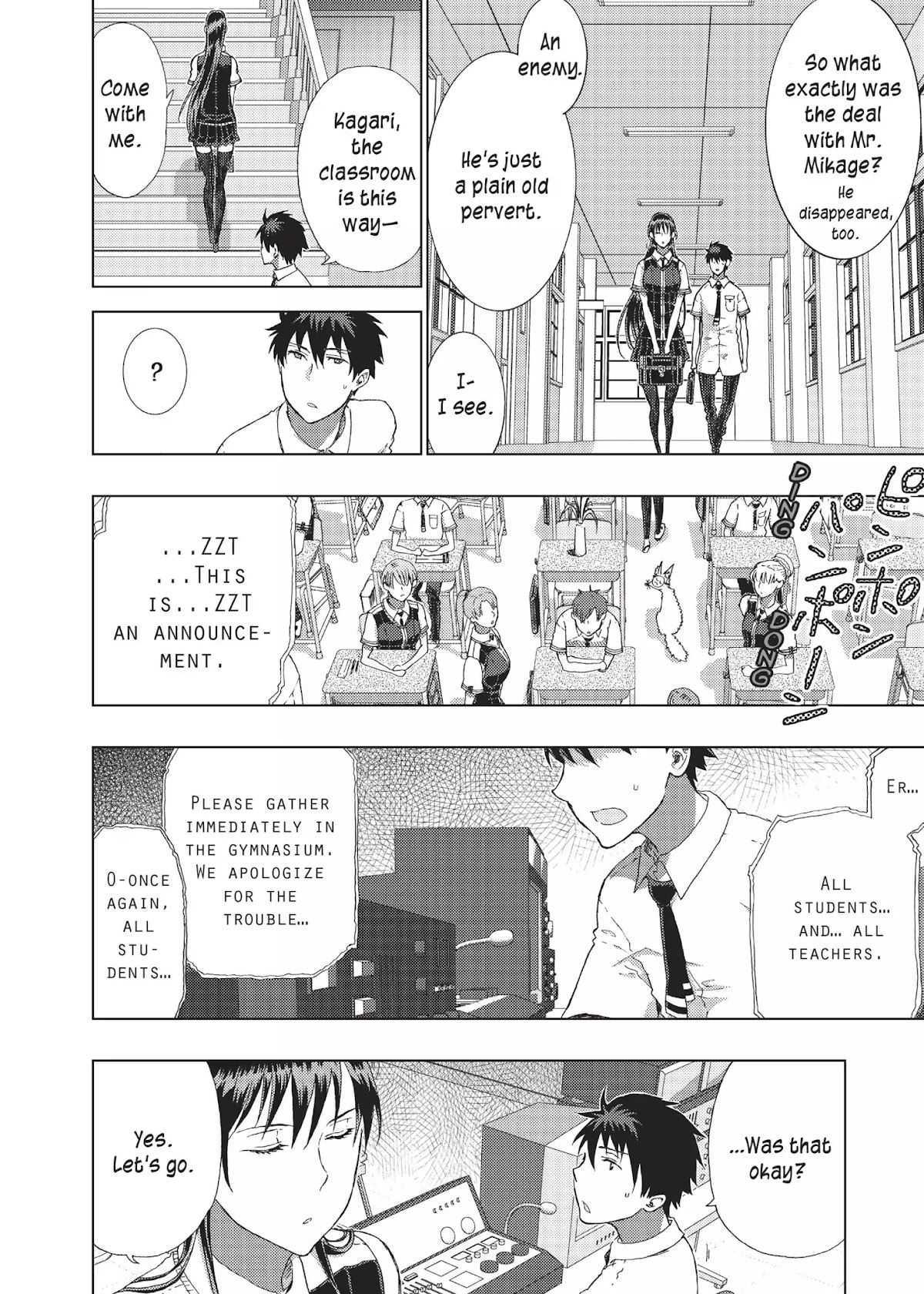 Witchcraft Works Chapter 10 page 30 - Chapter 10: Takamiya and Tougetsu Academy's Hierarchy