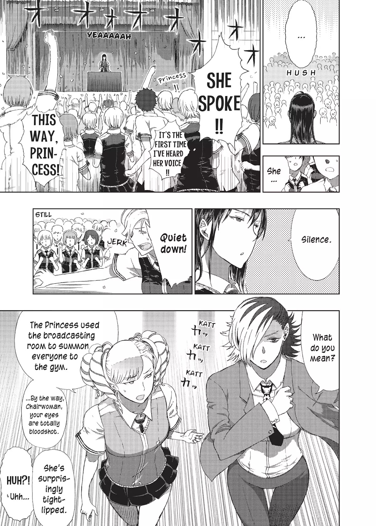 Witchcraft Works Chapter 10 page 33 - Chapter 10: Takamiya and Tougetsu Academy's Hierarchy