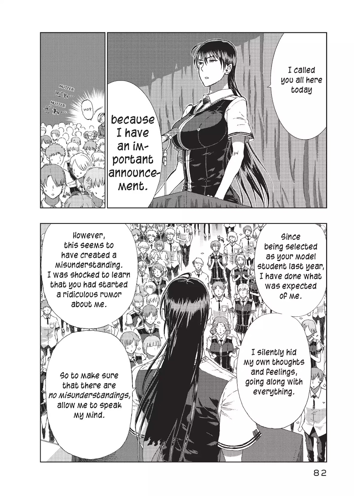 Witchcraft Works Chapter 10 page 34 - Chapter 10: Takamiya and Tougetsu Academy's Hierarchy