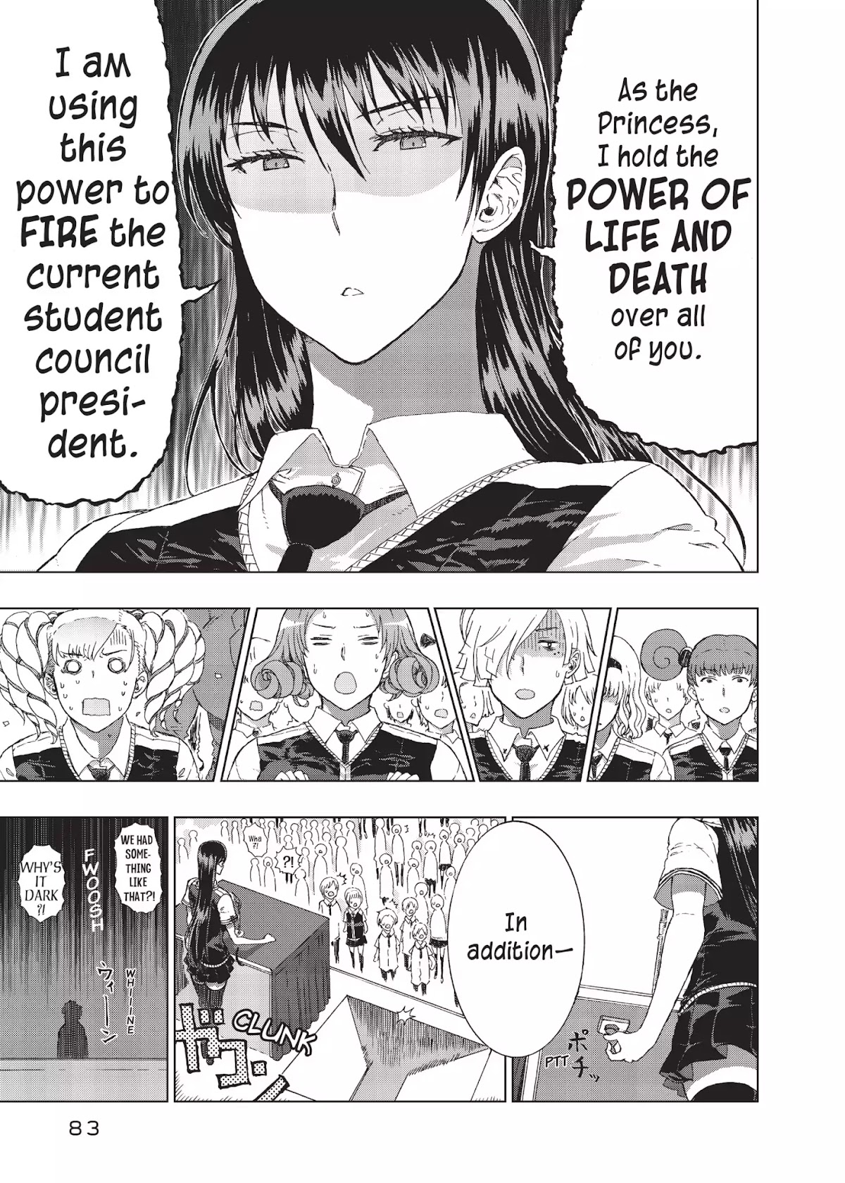 Witchcraft Works Chapter 10 page 35 - Chapter 10: Takamiya and Tougetsu Academy's Hierarchy