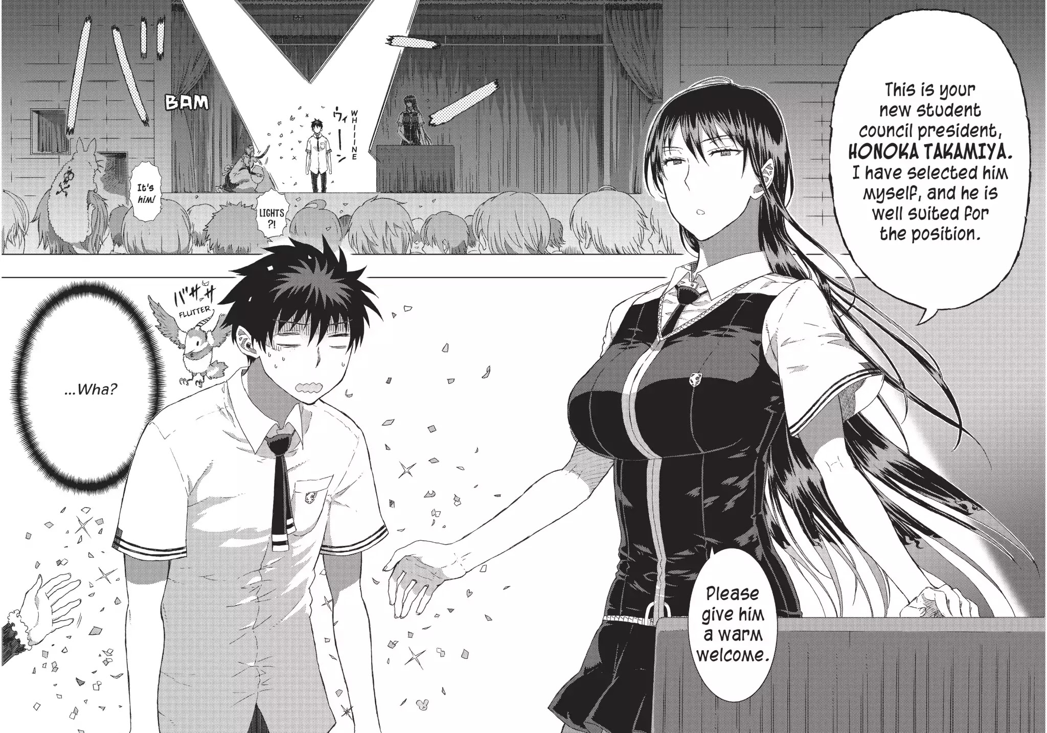 Witchcraft Works Chapter 10 page 36 - Chapter 10: Takamiya and Tougetsu Academy's Hierarchy