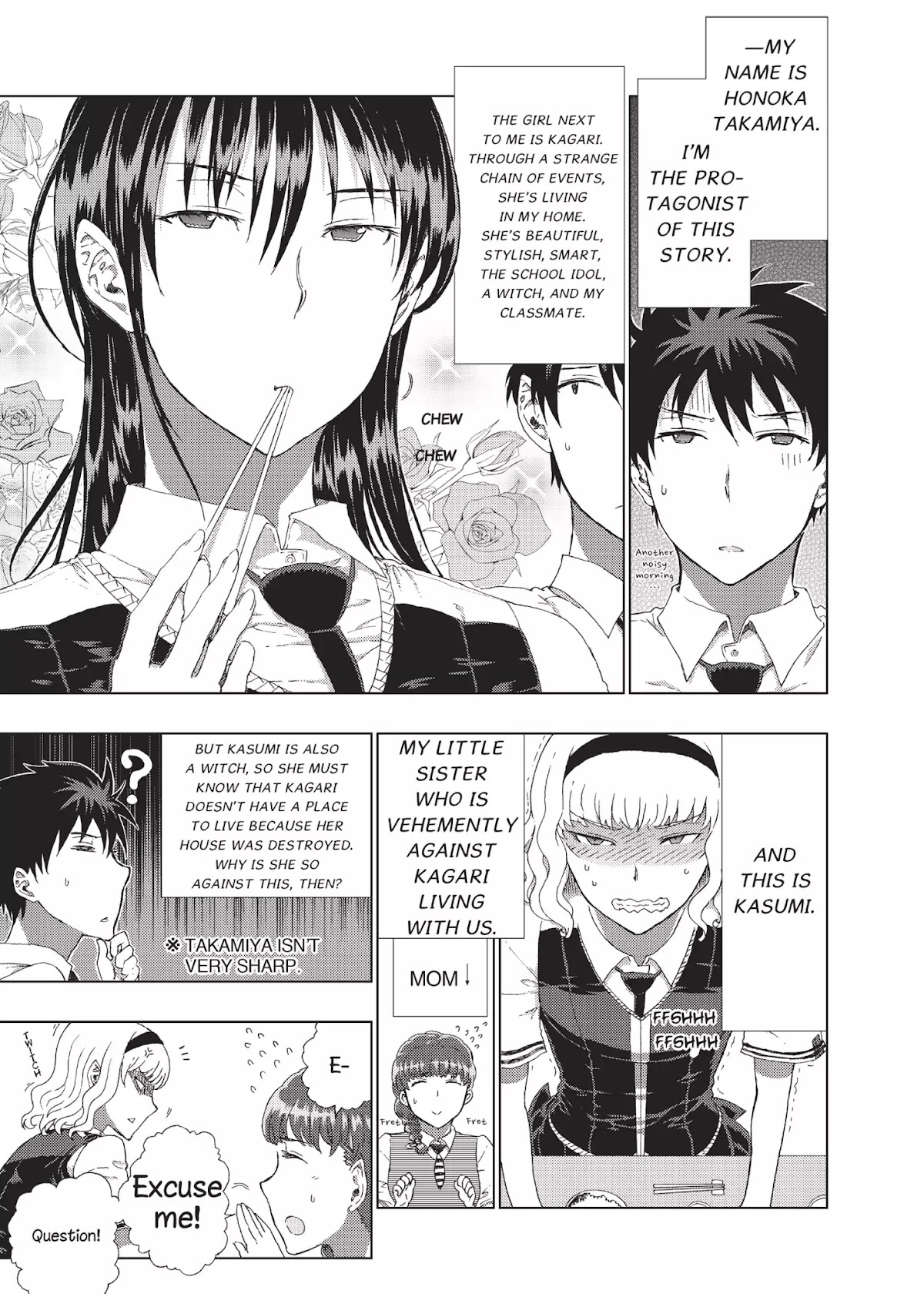 Witchcraft Works Chapter 10 page 4 - Chapter 10: Takamiya and Tougetsu Academy's Hierarchy