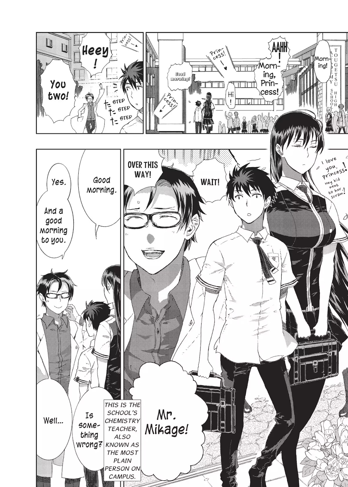 Witchcraft Works Chapter 10 page 9 - Chapter 10: Takamiya and Tougetsu Academy's Hierarchy