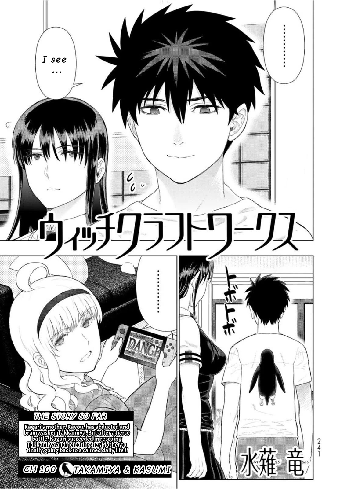 Witchcraft Works Chapter 100 page 4 - Chapter 100: Takkamiya-kun and Kasumi-chan