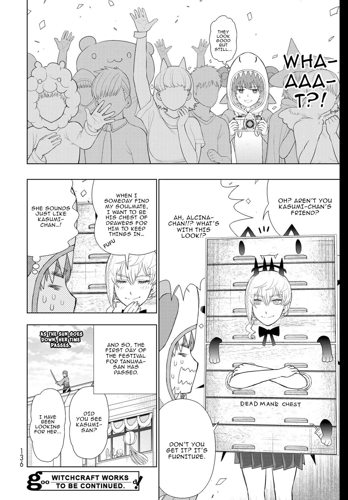 Witchcraft Works Chapter 102 page 17 - Chapter 102: Takkamiya-kun and the Winter Moon Festival