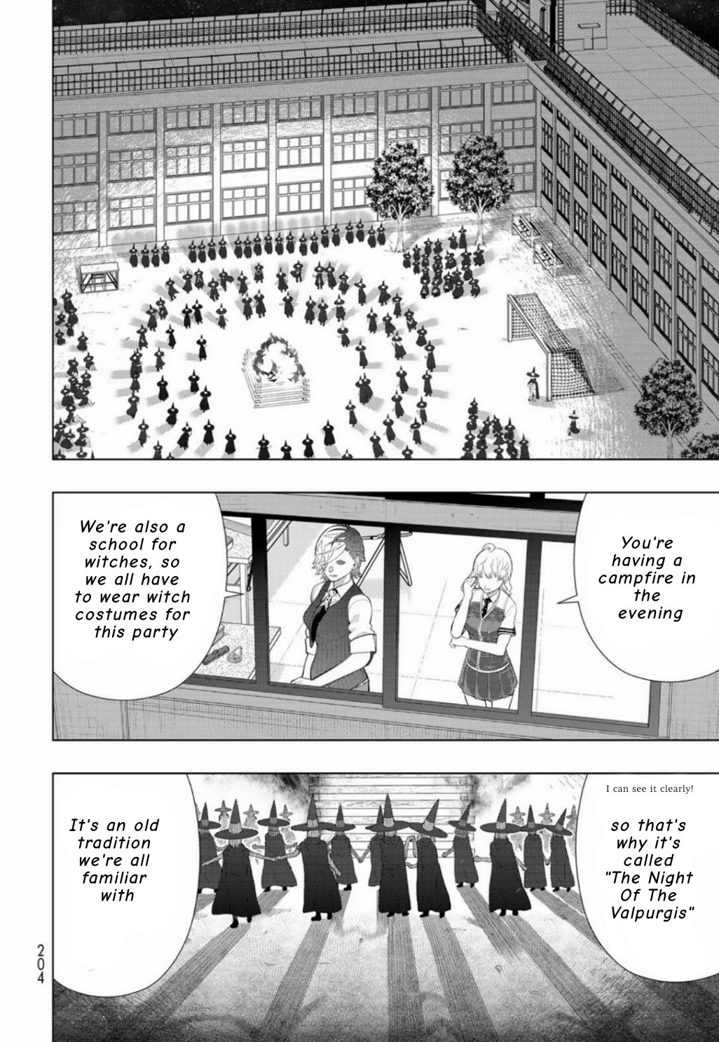 Witchcraft Works Chapter 103 page 4 - Chapter 103: The Night of Takkamiya and Walpurgis
