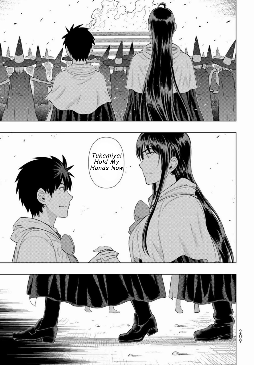 Witchcraft Works Chapter 103 page 9 - Chapter 103: The Night of Takkamiya and Walpurgis