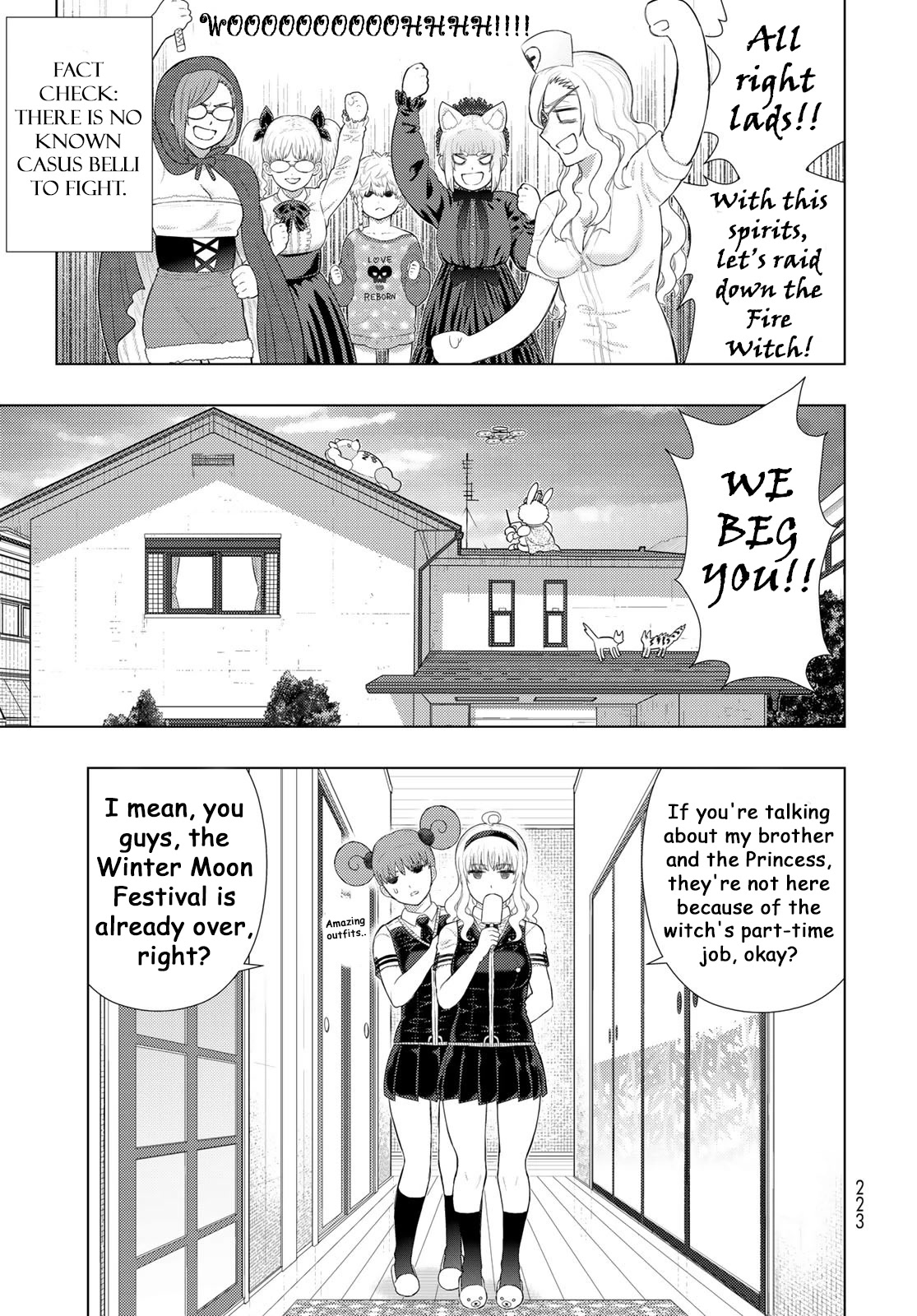 Witchcraft Works Chapter 109.6 page 13 - Chapter 109.6: Extra Part 3: Takamiya-kun and the Witch of the Fashion Show
